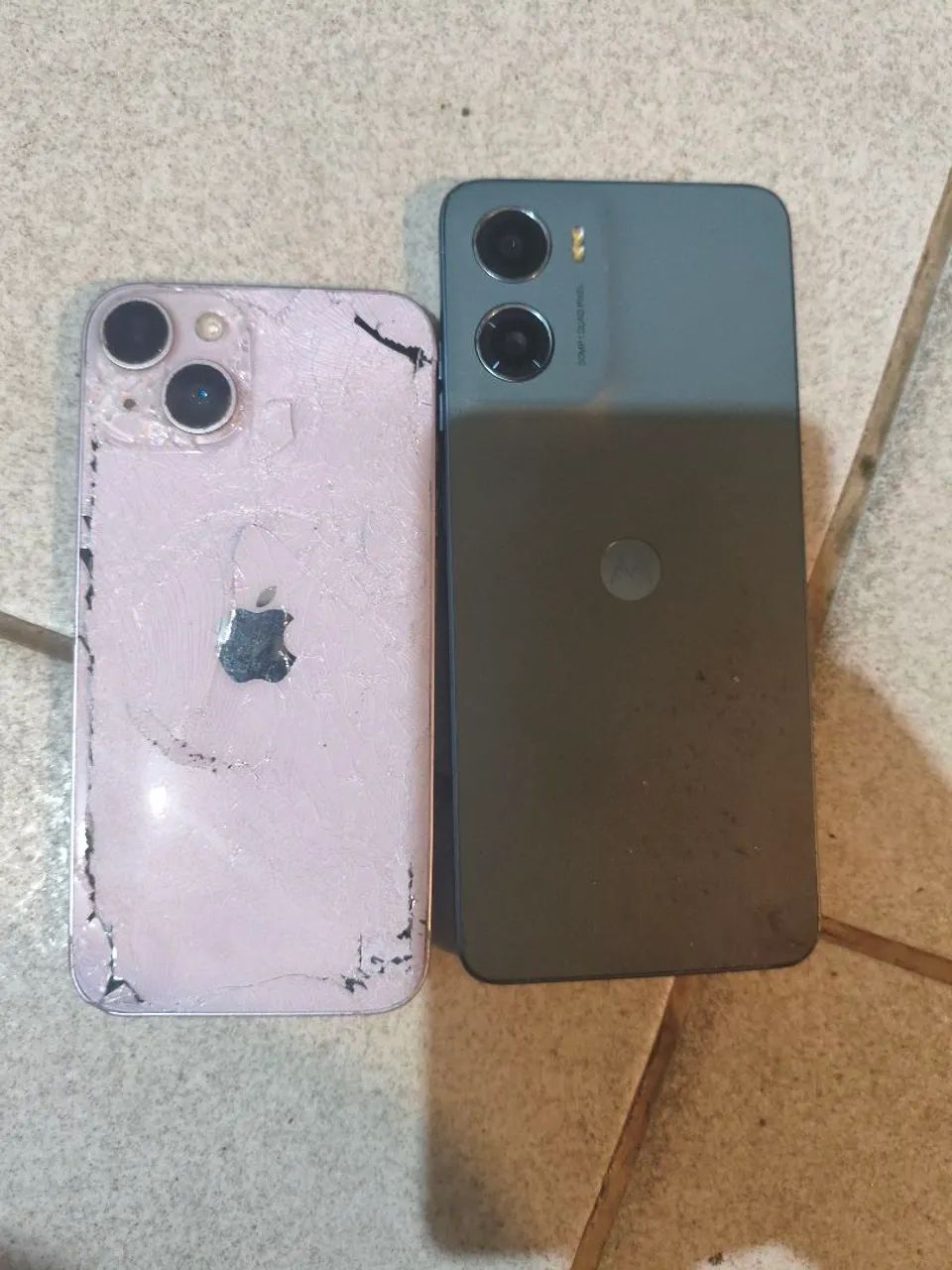 Celulares quebrados 