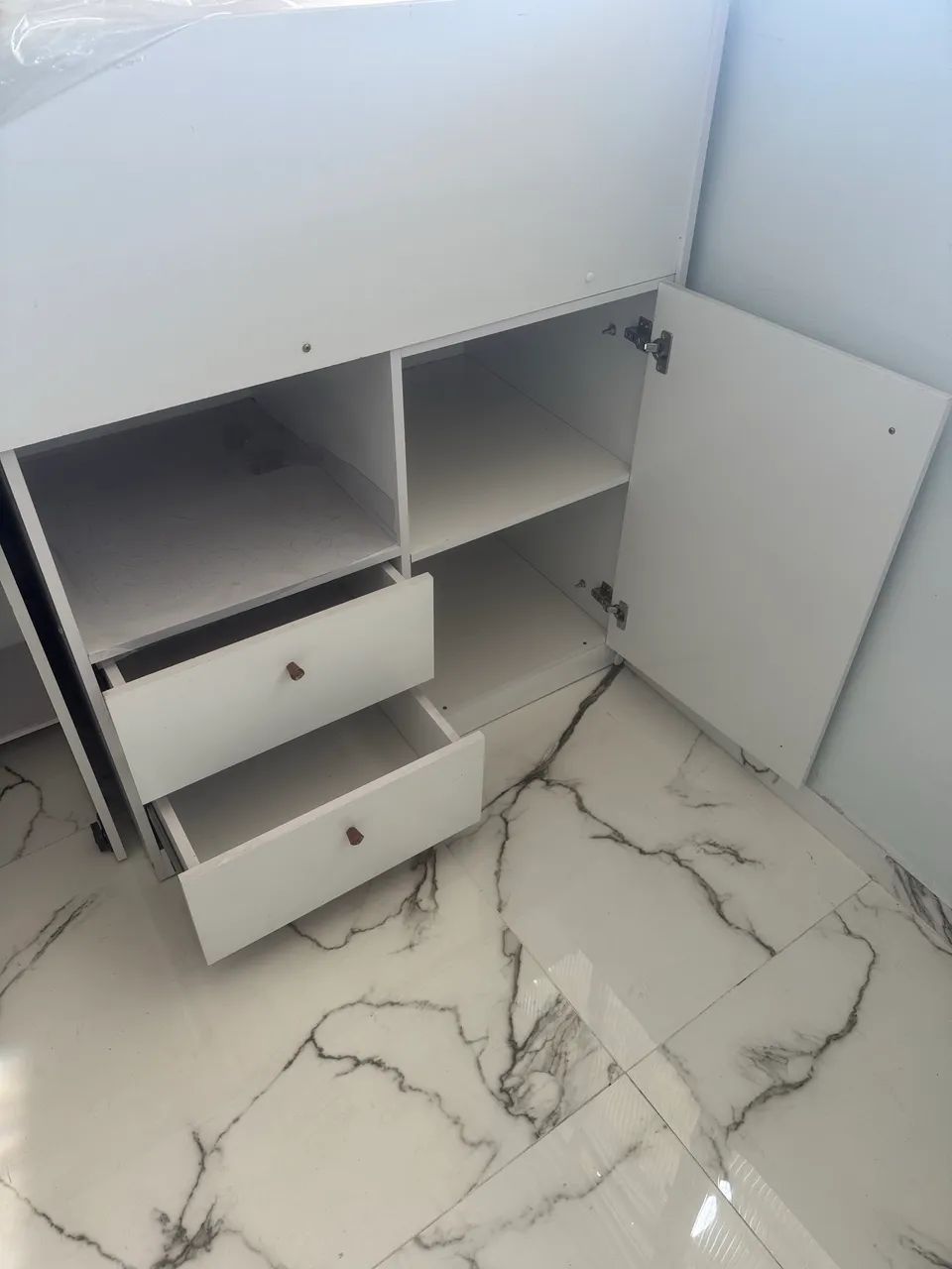 Cama Multifuncional SOLTEIRO + Colchão Flex - Foto 2