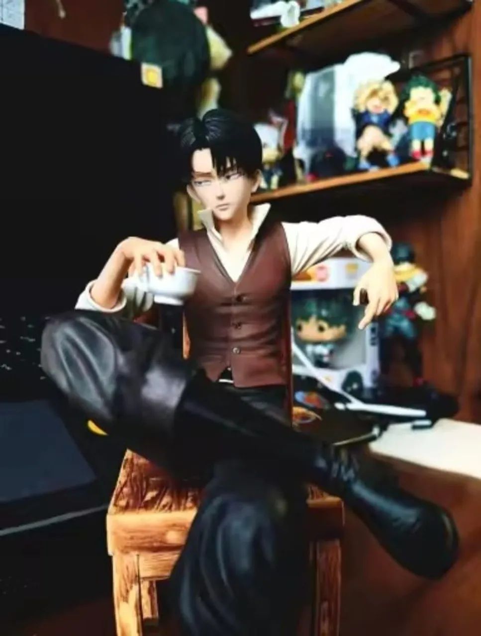 Action Levi Ackerman Attack on Titan Raro Bandai - Foto 5