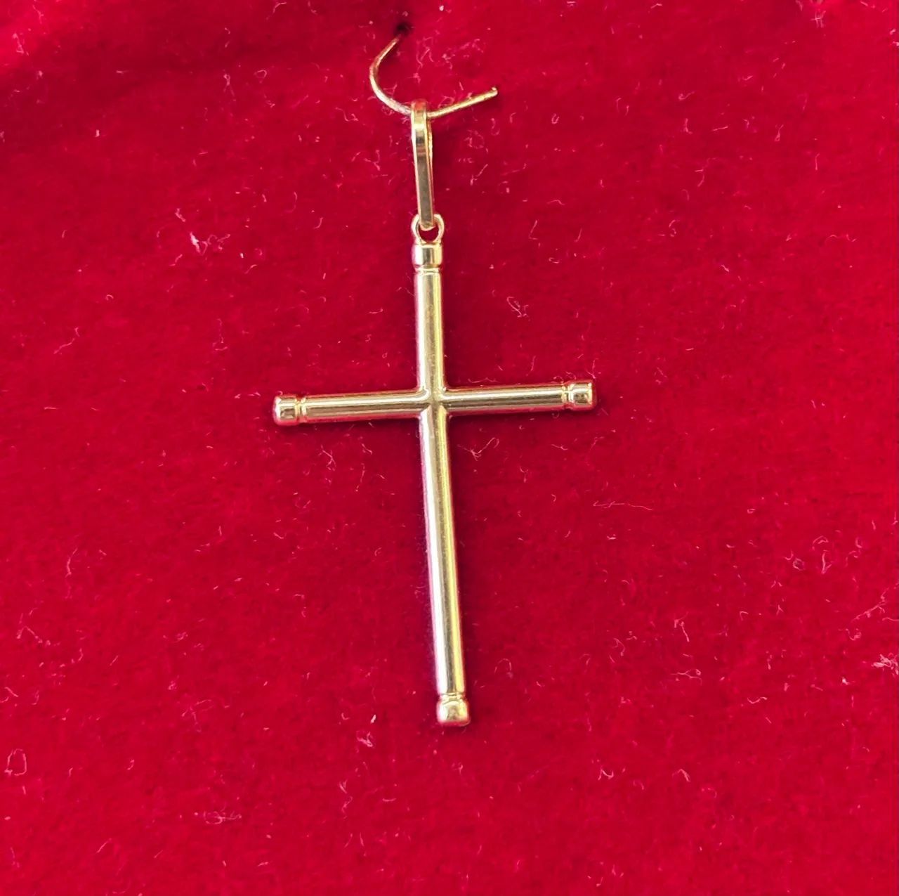 Corrente + crucifixo OURO 18K - Foto 2