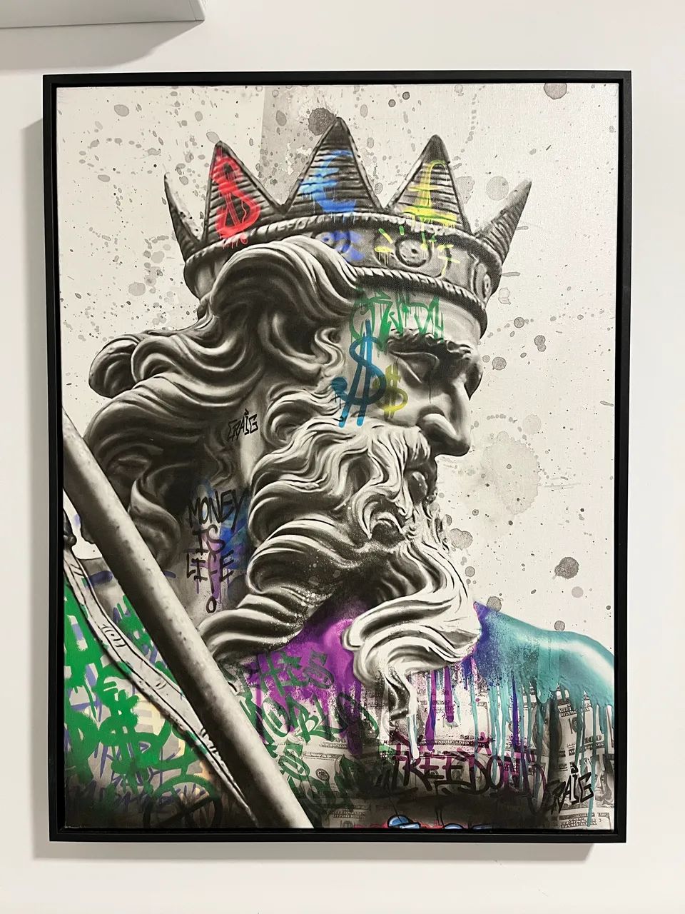 Conjunto de quadros - Poseidon e Medusa - Foto 5