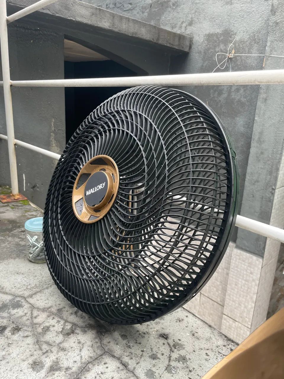 Grade Traseira e Dianteira do Ventilador Mallory 40cm Original