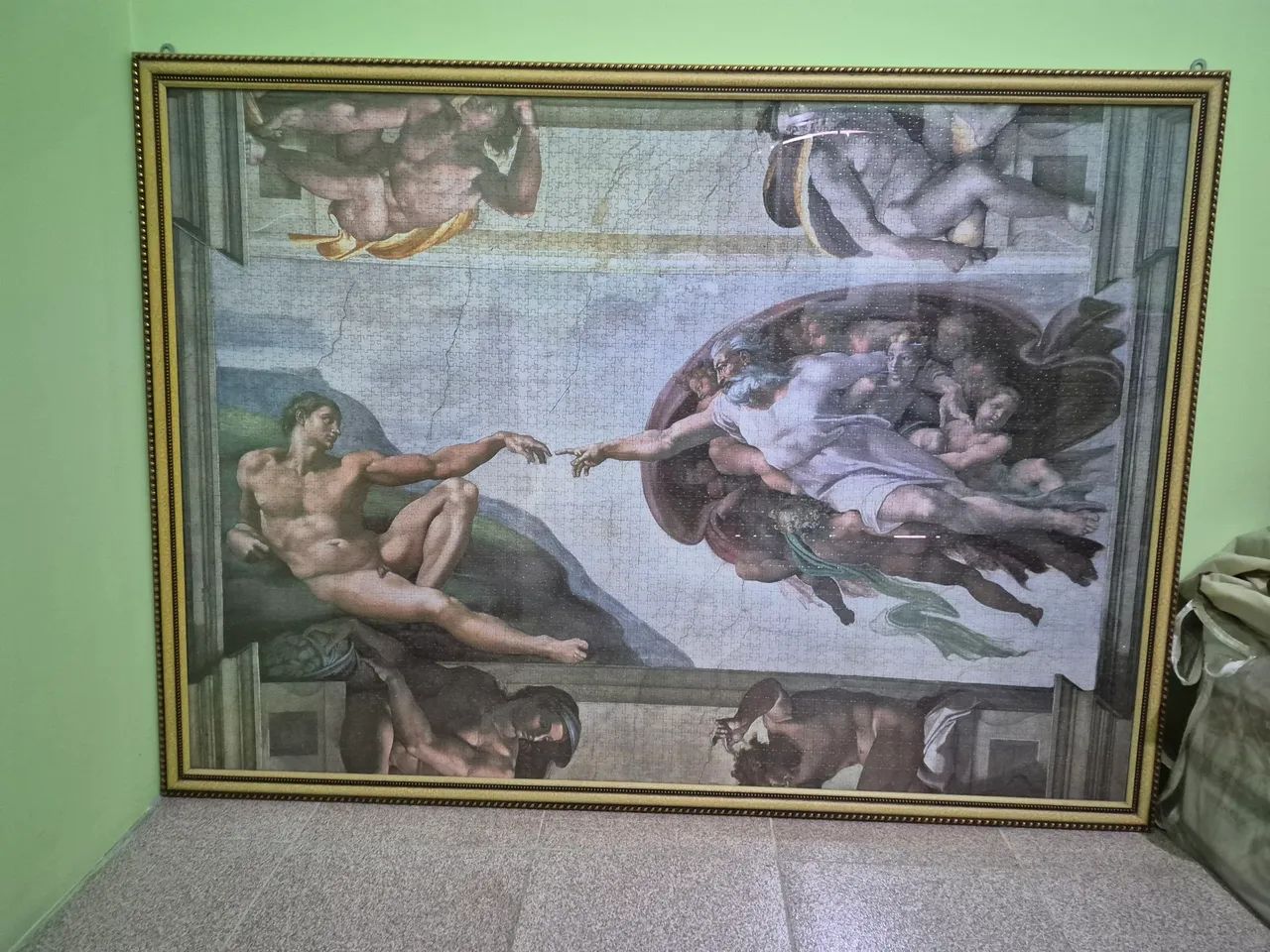 Quadro de quebra cabeças 5 mil peças - Foto 2