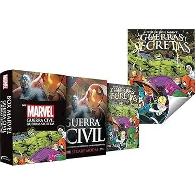 Box Marvel Guerra Civil: Guerras Secretas - Foto 4