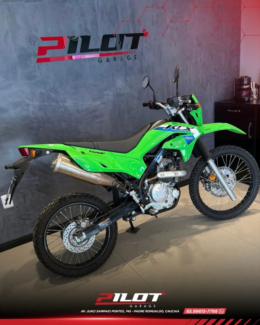 Nova Kawasaki Klx 230 2027 Zero - Foto 4