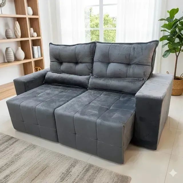 Sofa retratil e reclinavel Essencial 