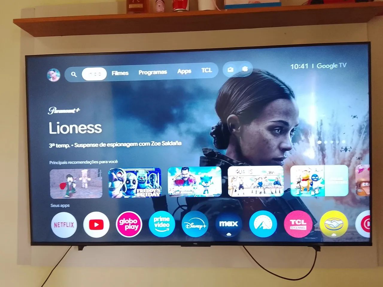 Vendo um Tv 55 polegadas TCL - Foto 2