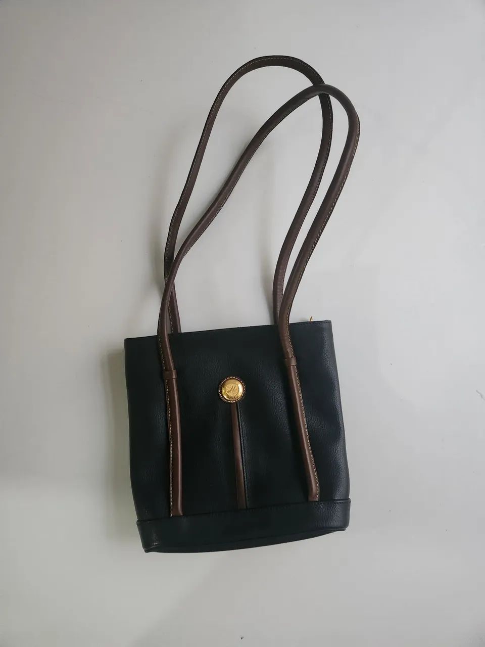 Bolsa vintage Vira volta de couro