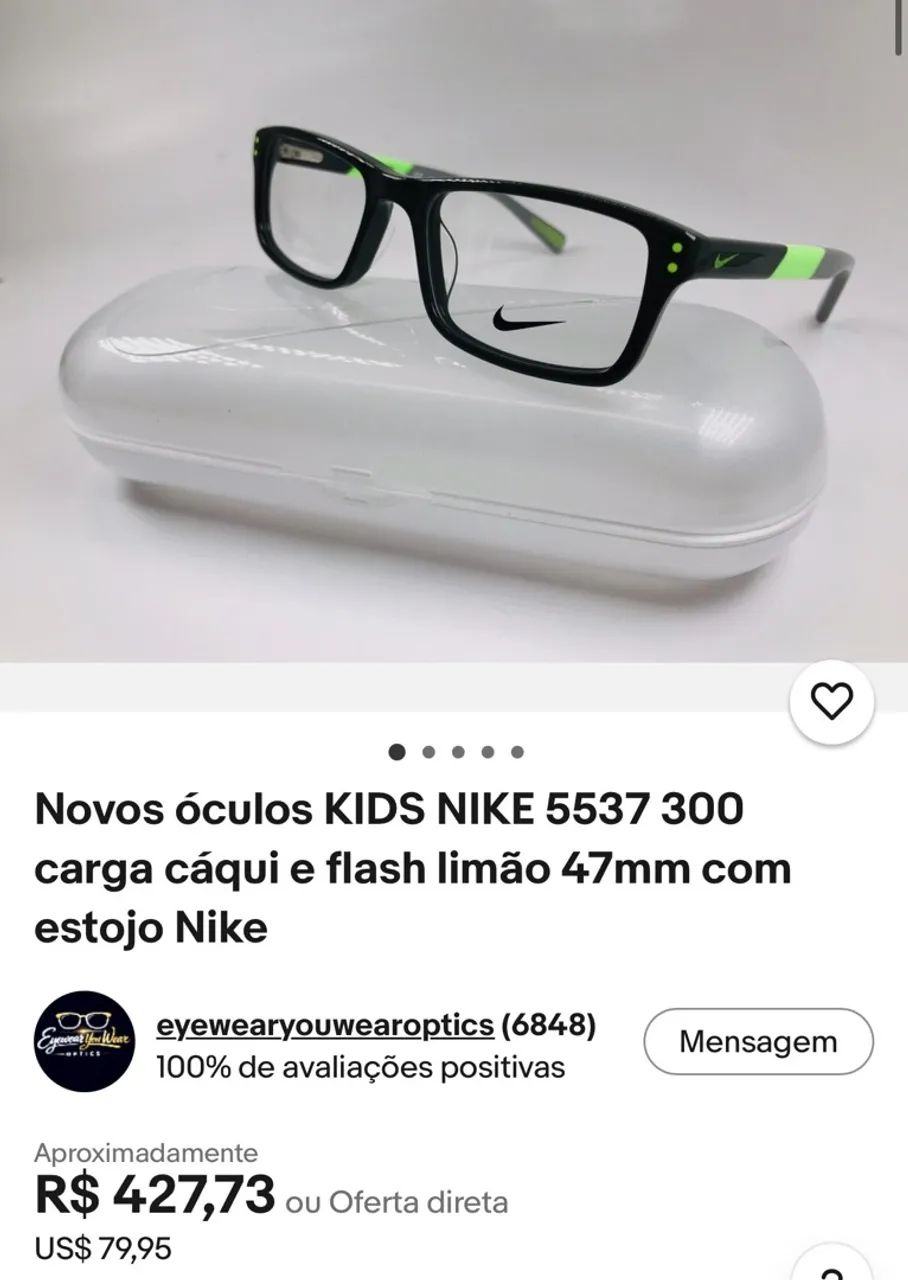 Óculos Nike kids 5537 - Foto 4