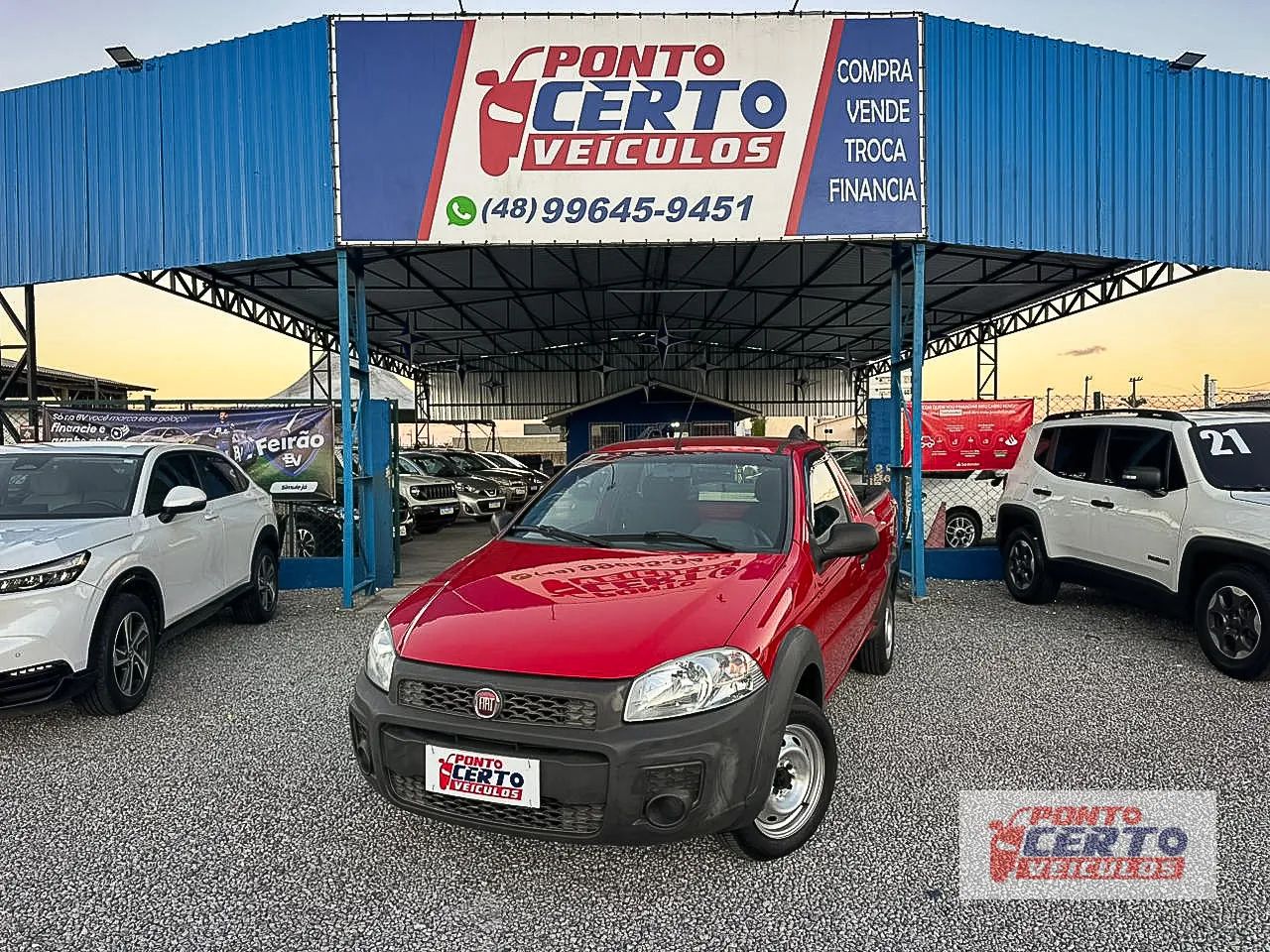 Fiat Strada Working Hard 1.4 Fire Flex 8V CS 2019 - Foto 2