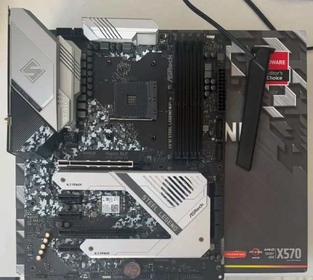 X570 STEEL LEGEND WIFI E BLUETOOTH