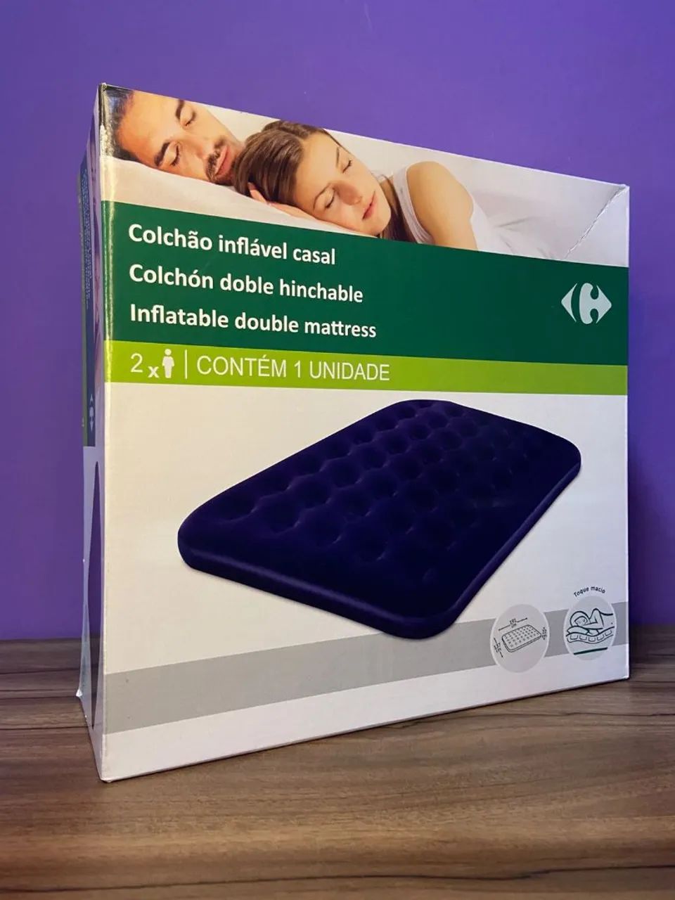 Colchão Inflável Casal - Foto 4