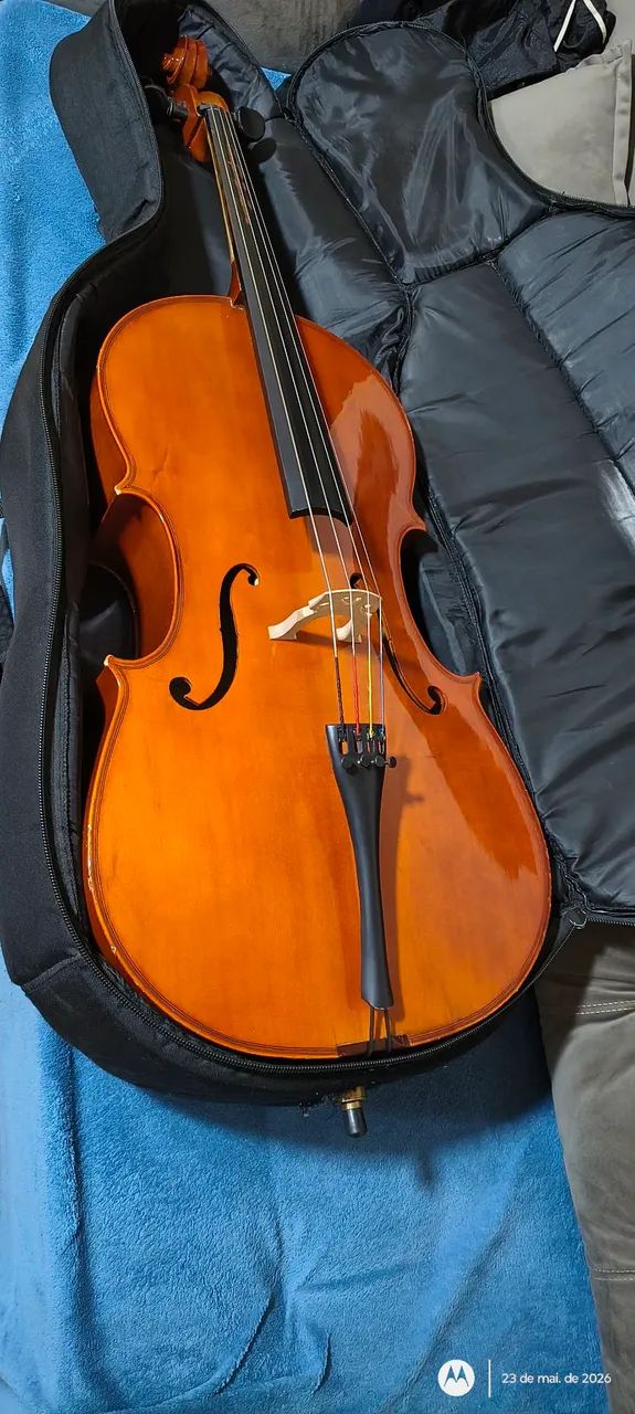 Violoncelo 3/4 barbada!!! R$ 1.250,00 - Foto 4