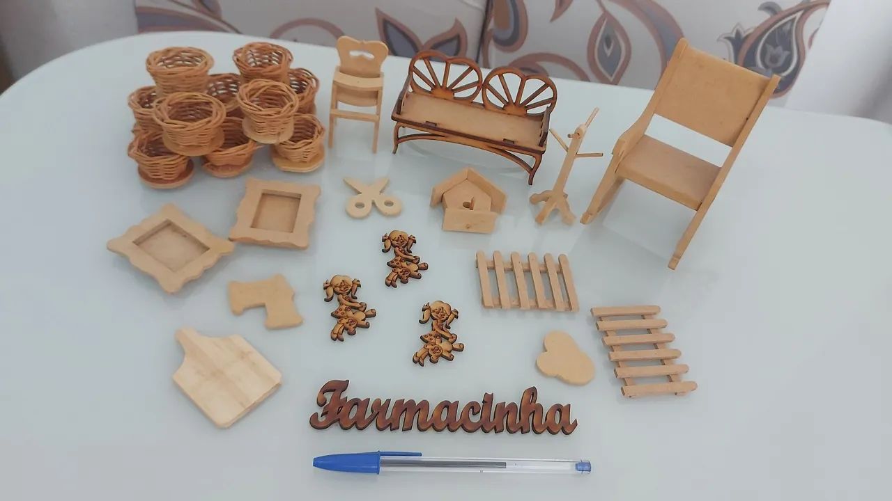 Peças em miniatura 65566187843970124