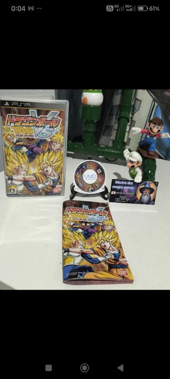 DBZ tag vs PSP original jp completo 
