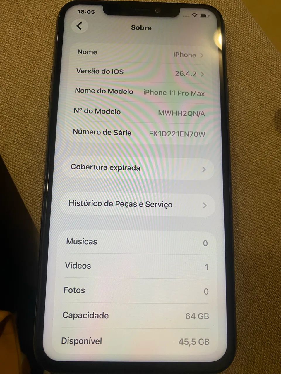 iPhone 11 promax preto 64G - Foto 4