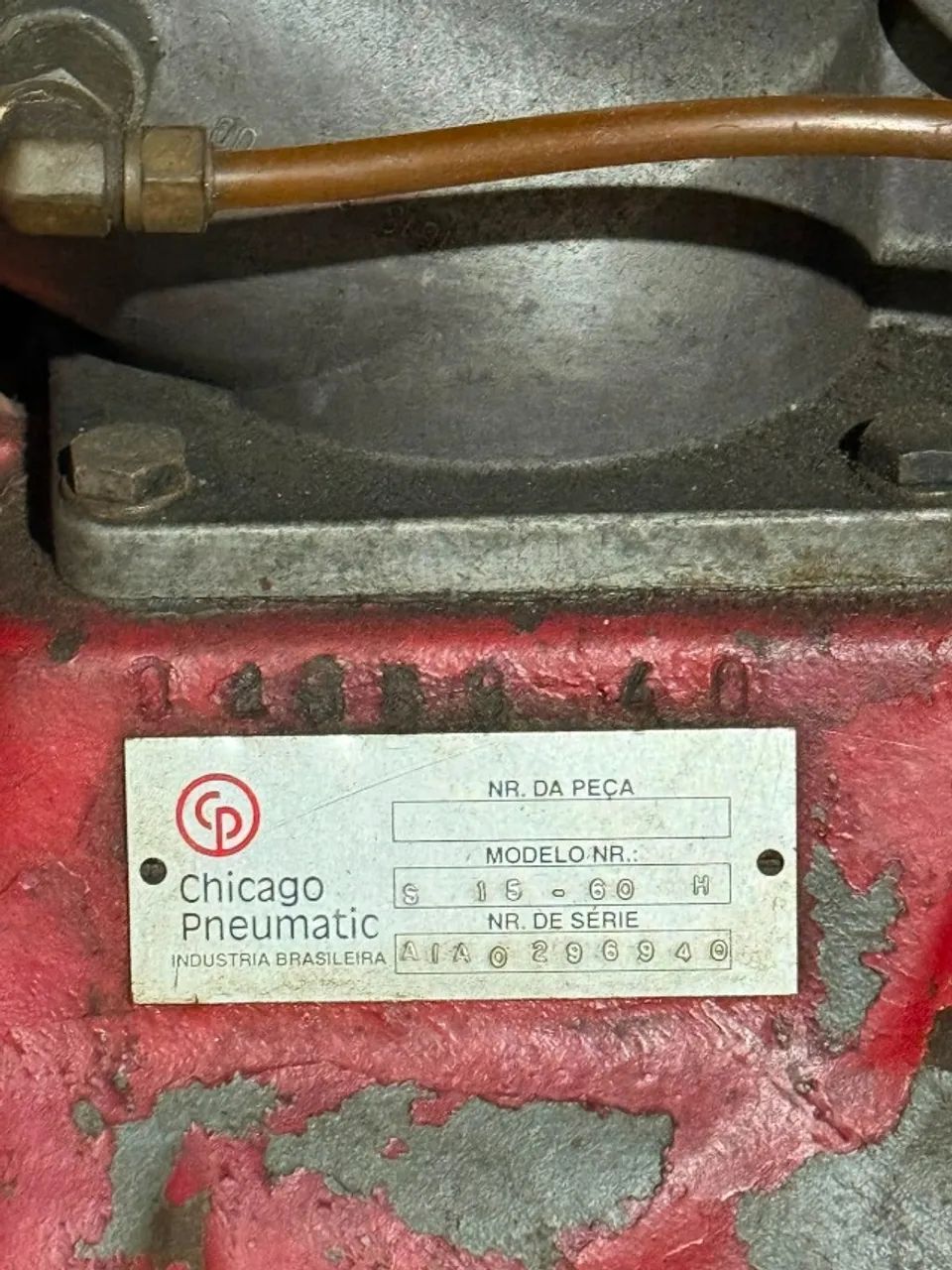 COMPRESSOR CHICAGO 50HP - 15-60HA - 380v - 2001 - Foto 5