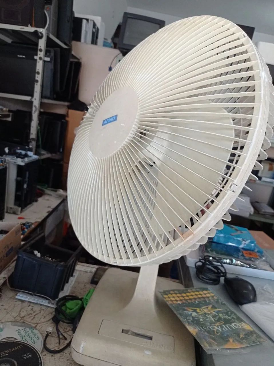 Arno ventilador 40 cm branco 