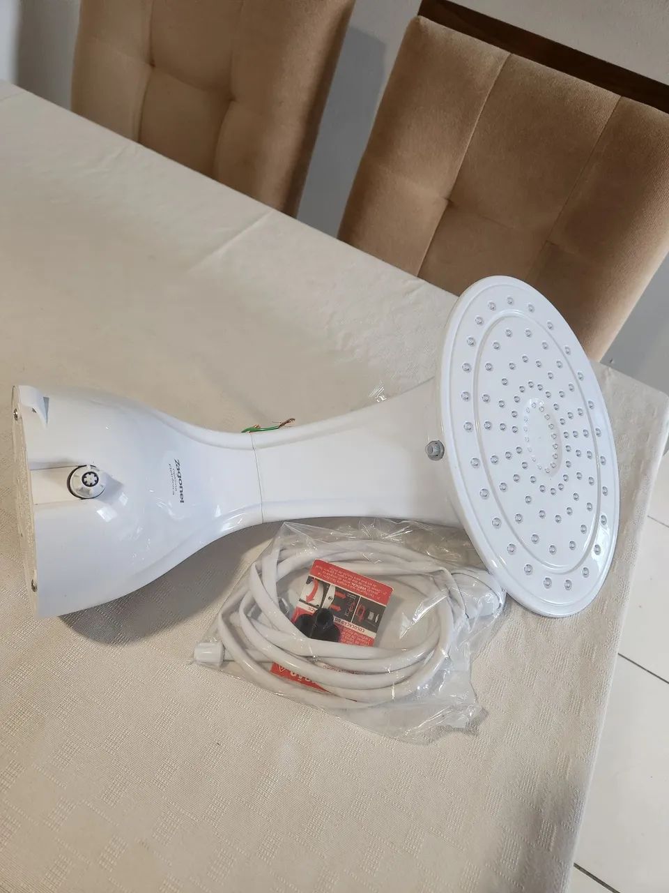 Chuveiro Eletrônico Ducha Optima Branco Zagonel - Foto 4