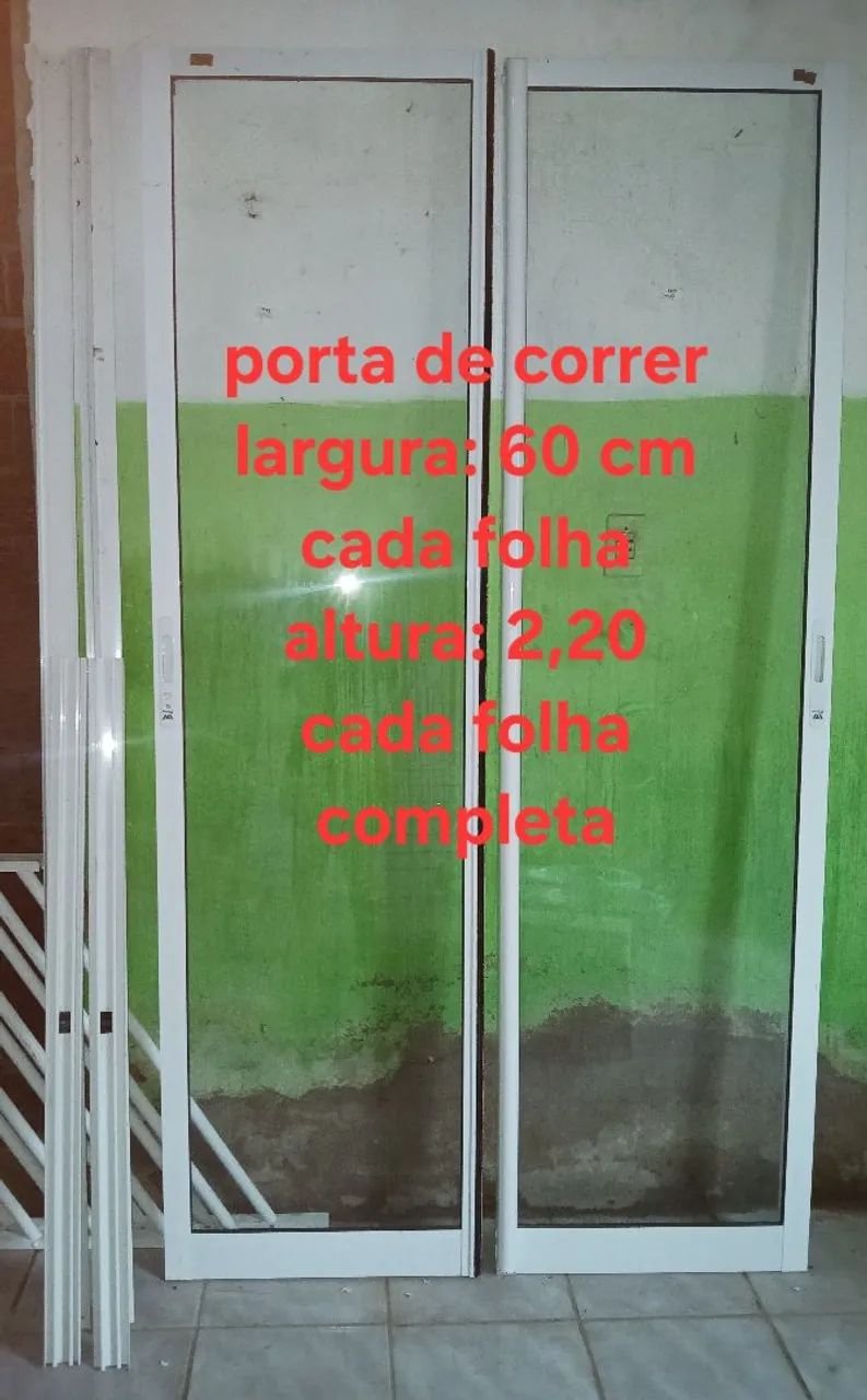 Porta de vidro 