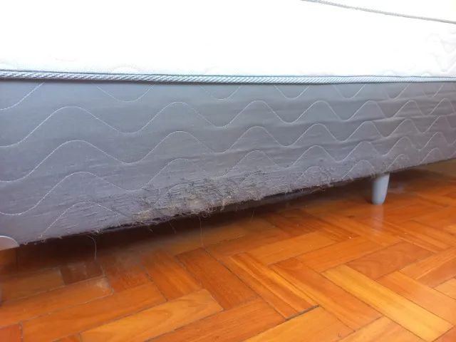 Cama + box: 95cm de largura e 2m de comprimento - Foto 2