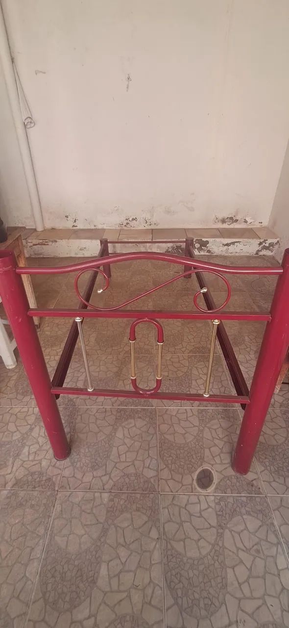 CAMA DE FERRO TUBULAR SOLTEIRO  - Foto 2