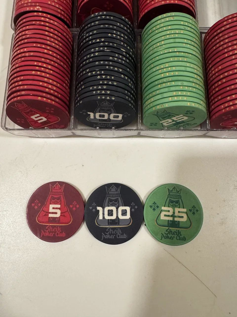 Fichas de poker originais  - Foto 3