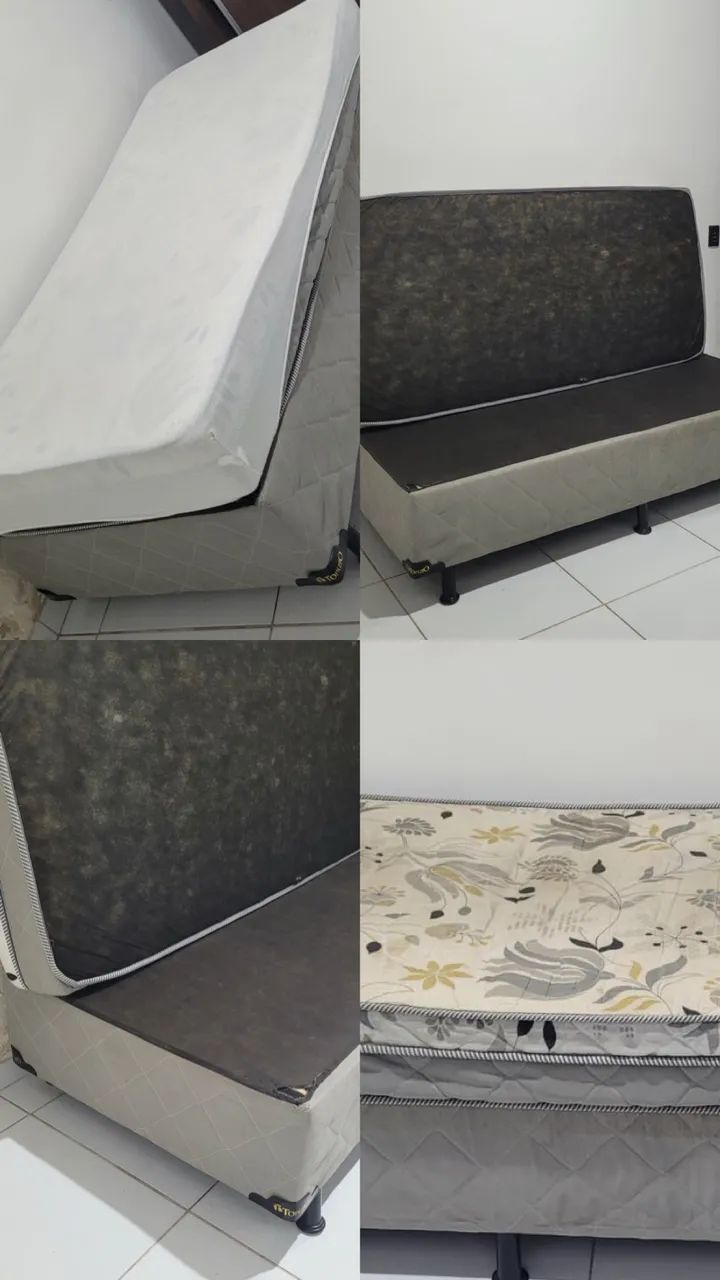 Cama box solteiro 