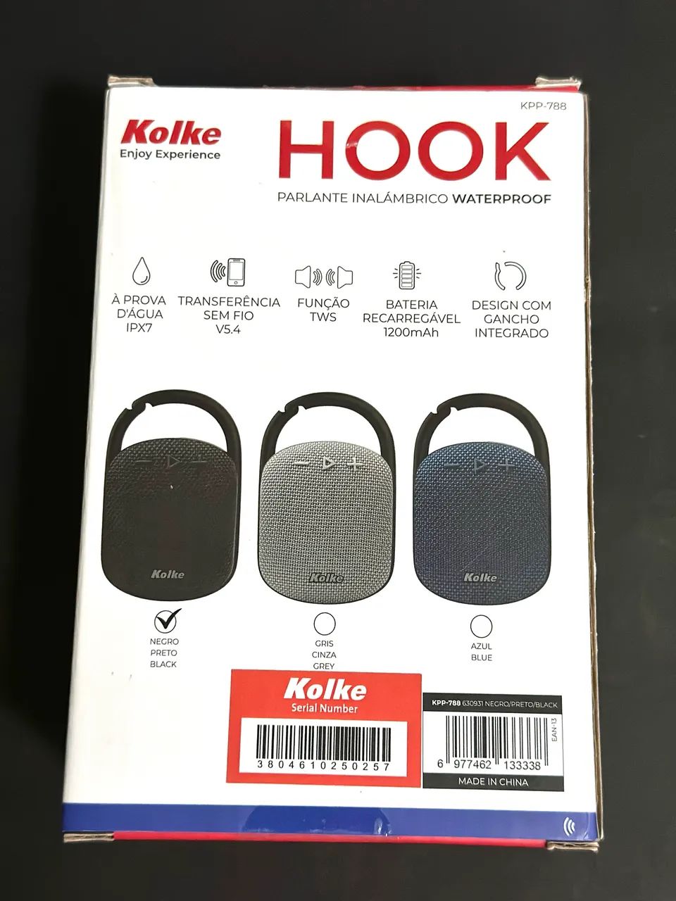 Caixa de som bluetooth Kolke Hook  - Foto 2