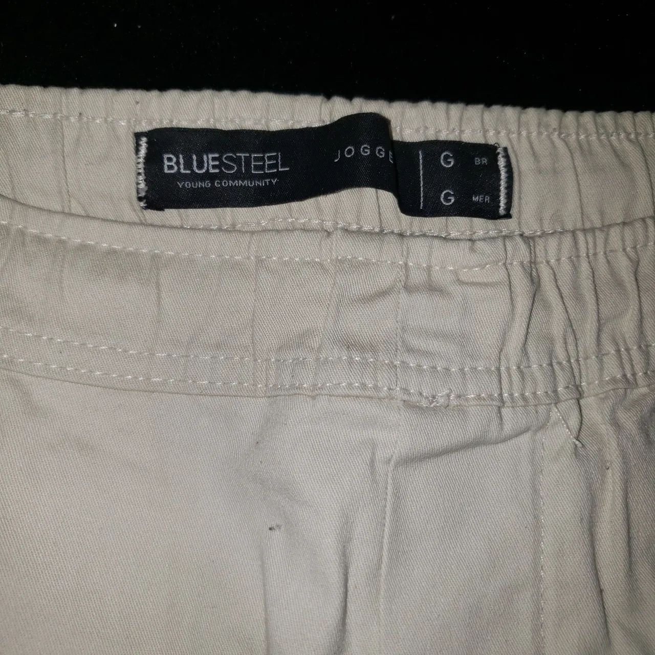 Calça Jogger Blue Steel Bege - Foto 5