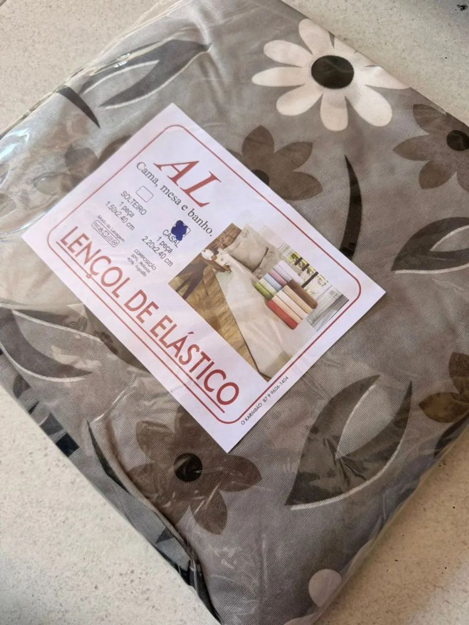 Lençol de elástico casal - Foto 4