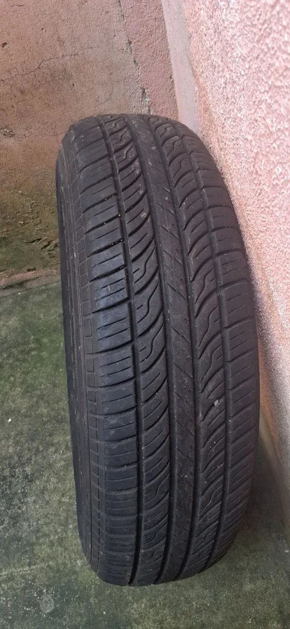 Pneu usado apenas 1 vez aro 14 - Foto 2