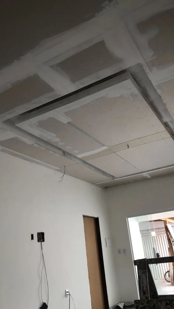 Trabalho Com gesso e o Drywall 