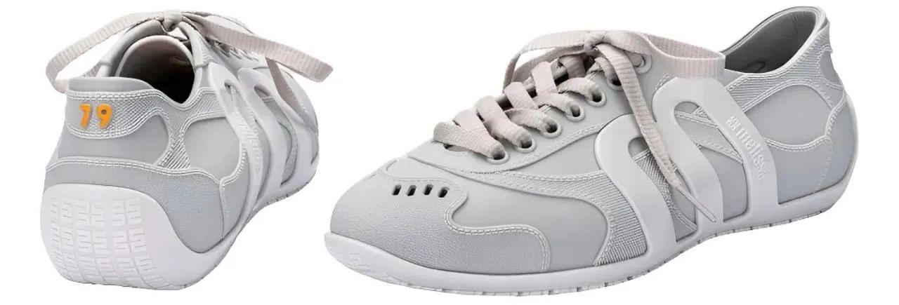 Tênis melissa motion cinza 35 - Foto 2