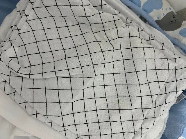 Mini berço completo com kit berço, ninho redutor e jogo de lençol - Foto 2