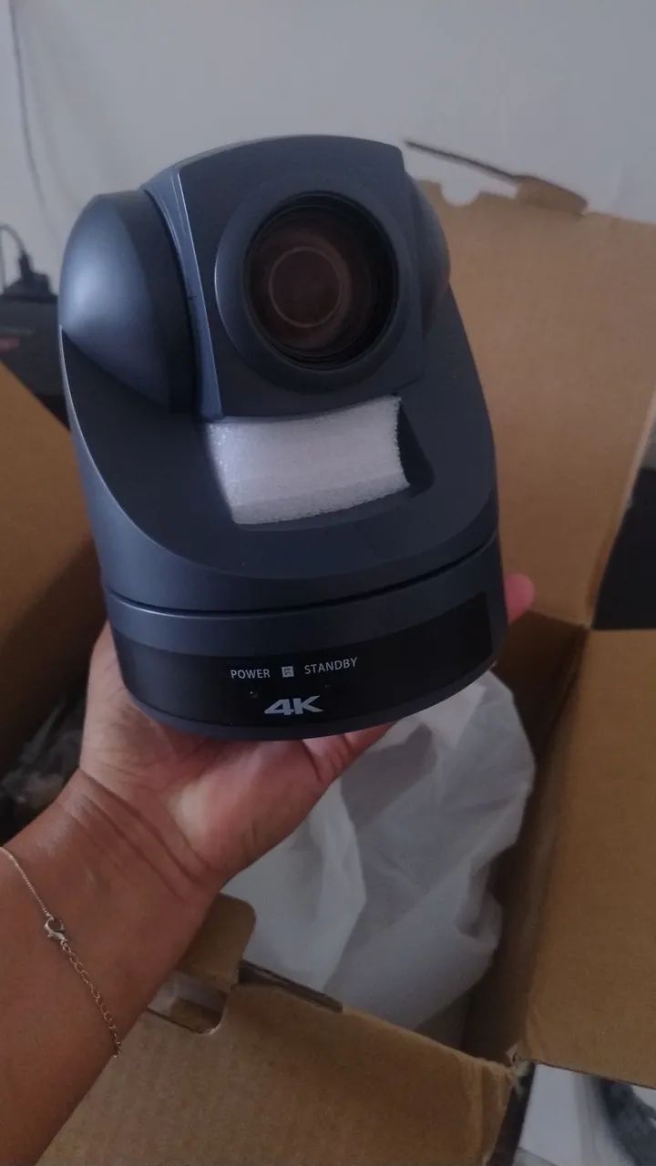 Câmera PTZ 4K profissional 
