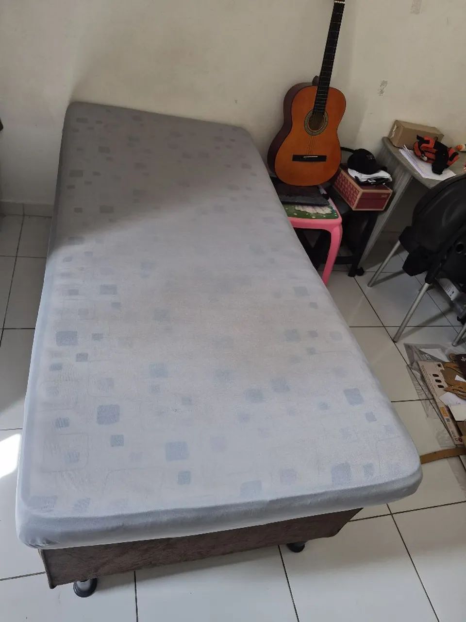 Cama box solteiro com colchão  - Foto 3