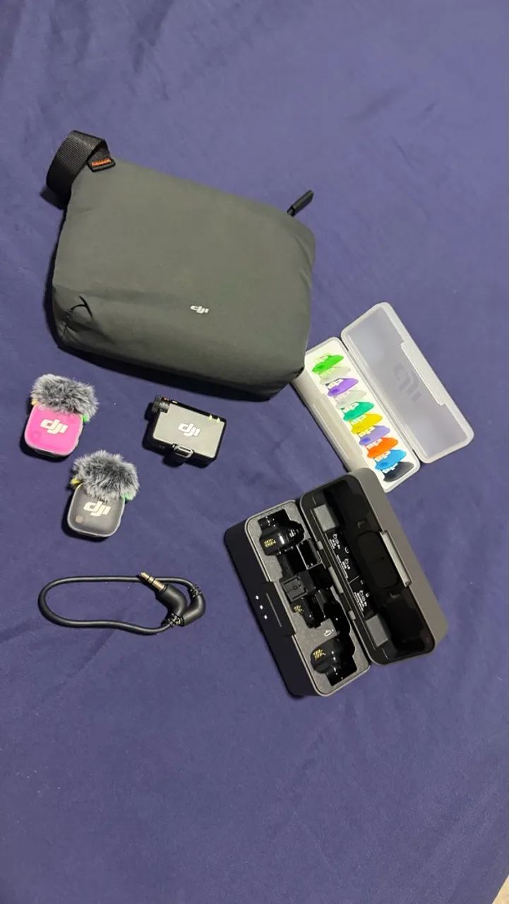 Microfone Lapela Dji Mic Mini 2 Combo