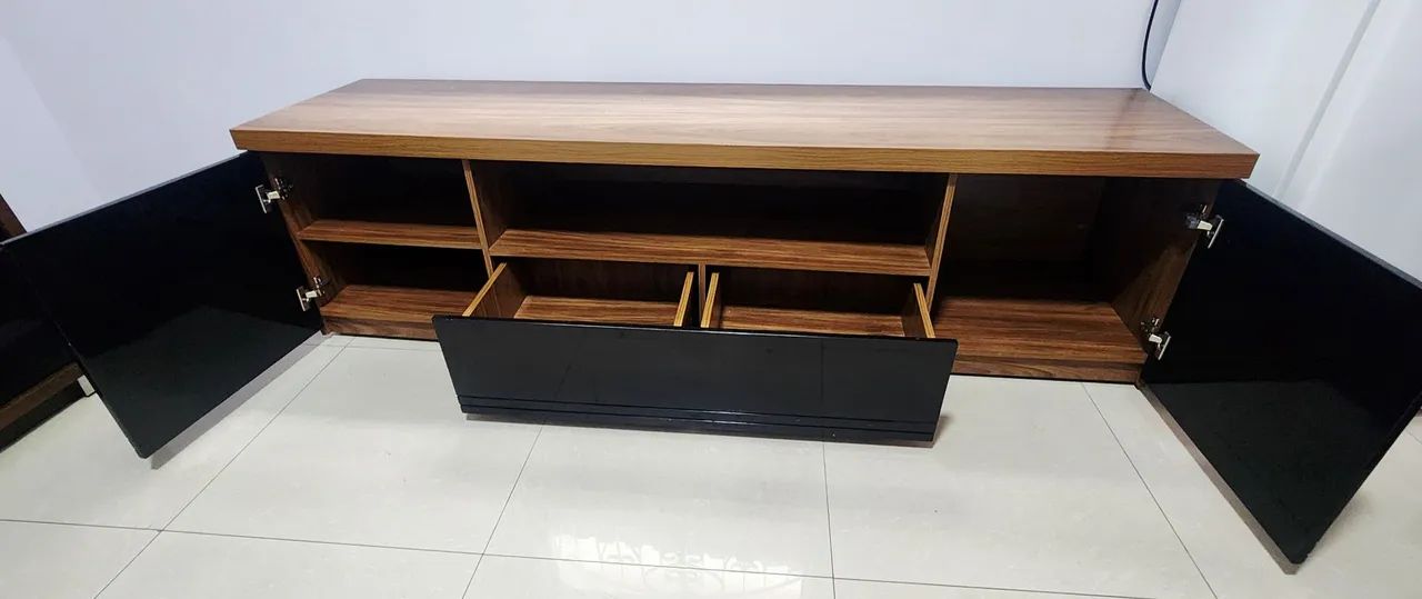 Rack sala madeira maciça  - Foto 3