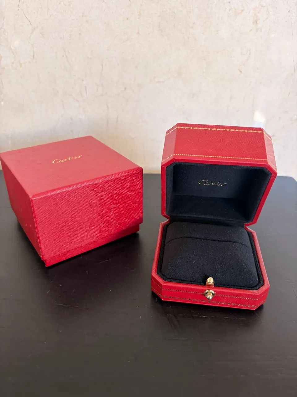 Caixa de anel Cartier original  - Foto 2