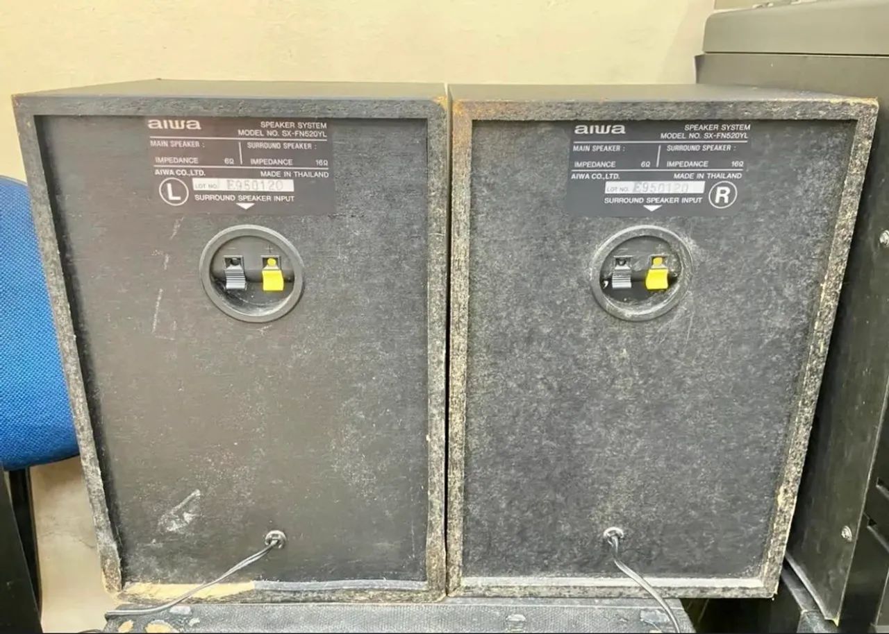Som Aiwa 520 antigo  - Foto 2