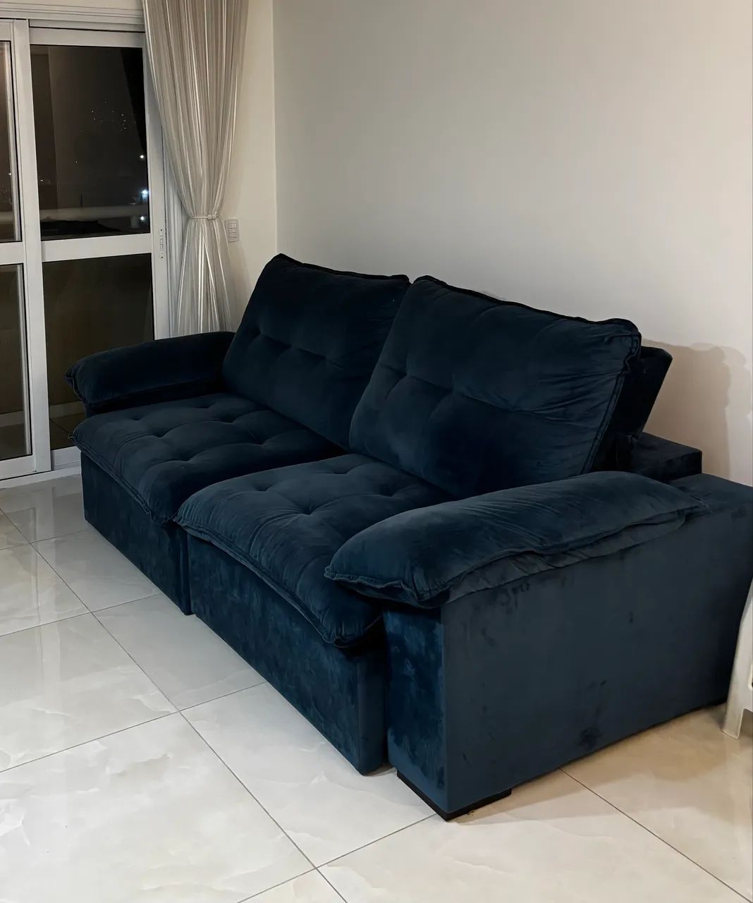 SOFÁ AZUL- MARINHO 