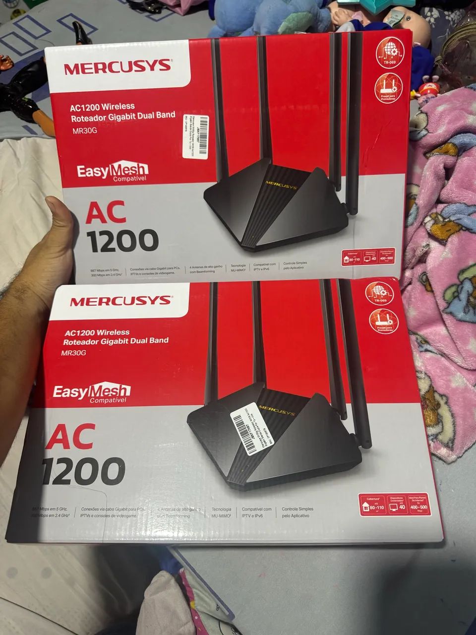 Roteador Mercusys 1200 Com EasyMesh 