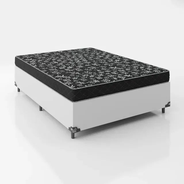Colchão Casal D20 + Base Box Casal