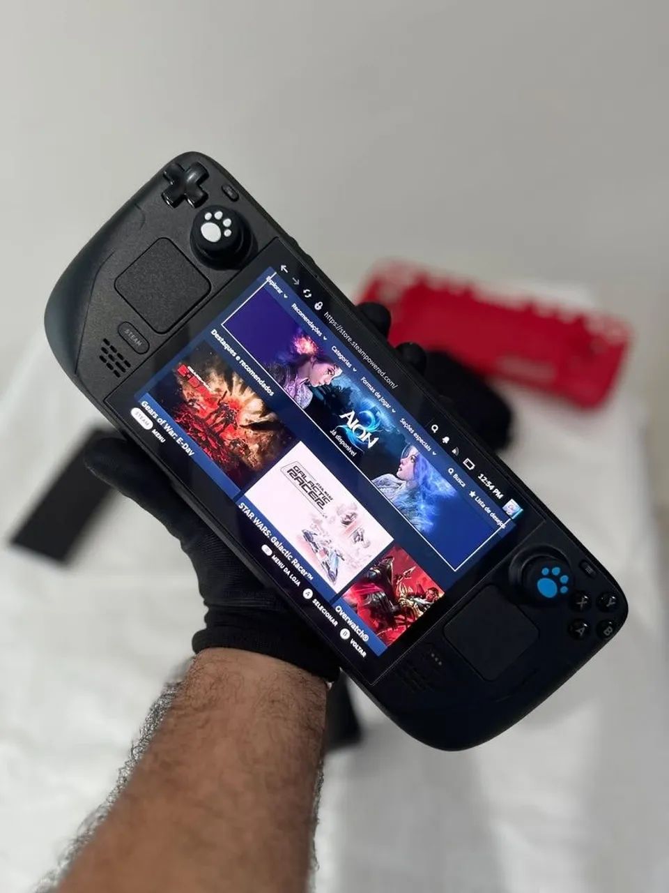 STEAM DECK OLED 1TB ( SEMI NOVO ) COM GARANTIA - Consoles de Vídeo