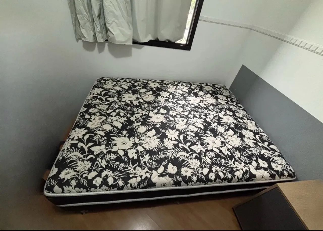 Cama casal box  conjugada 