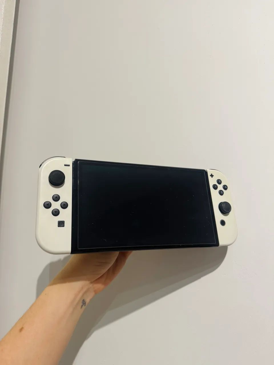 Nintendo switch OLED + película + protetores analógicos - Foto 2