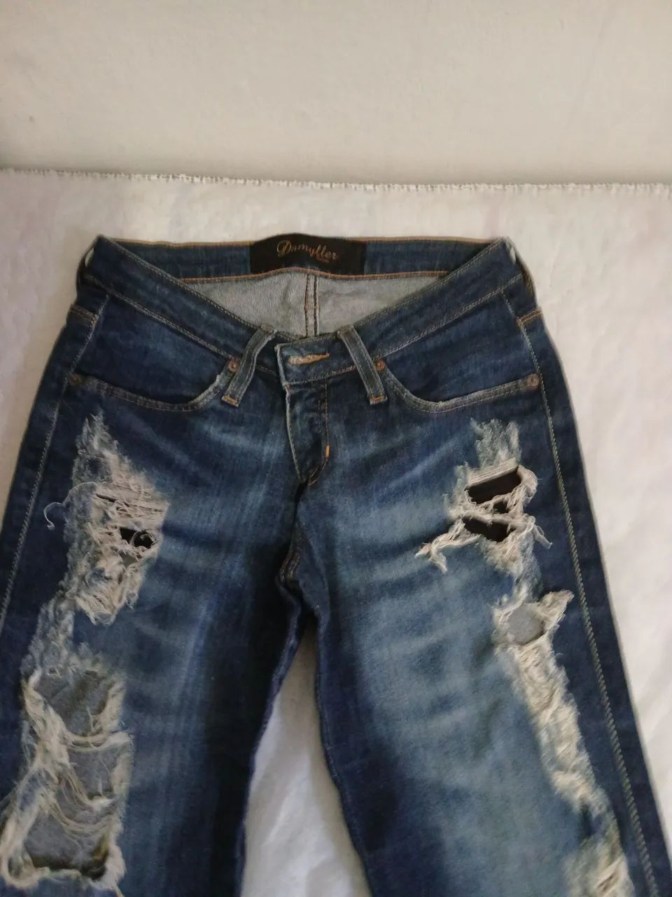 Calça jeans feminina damylier 