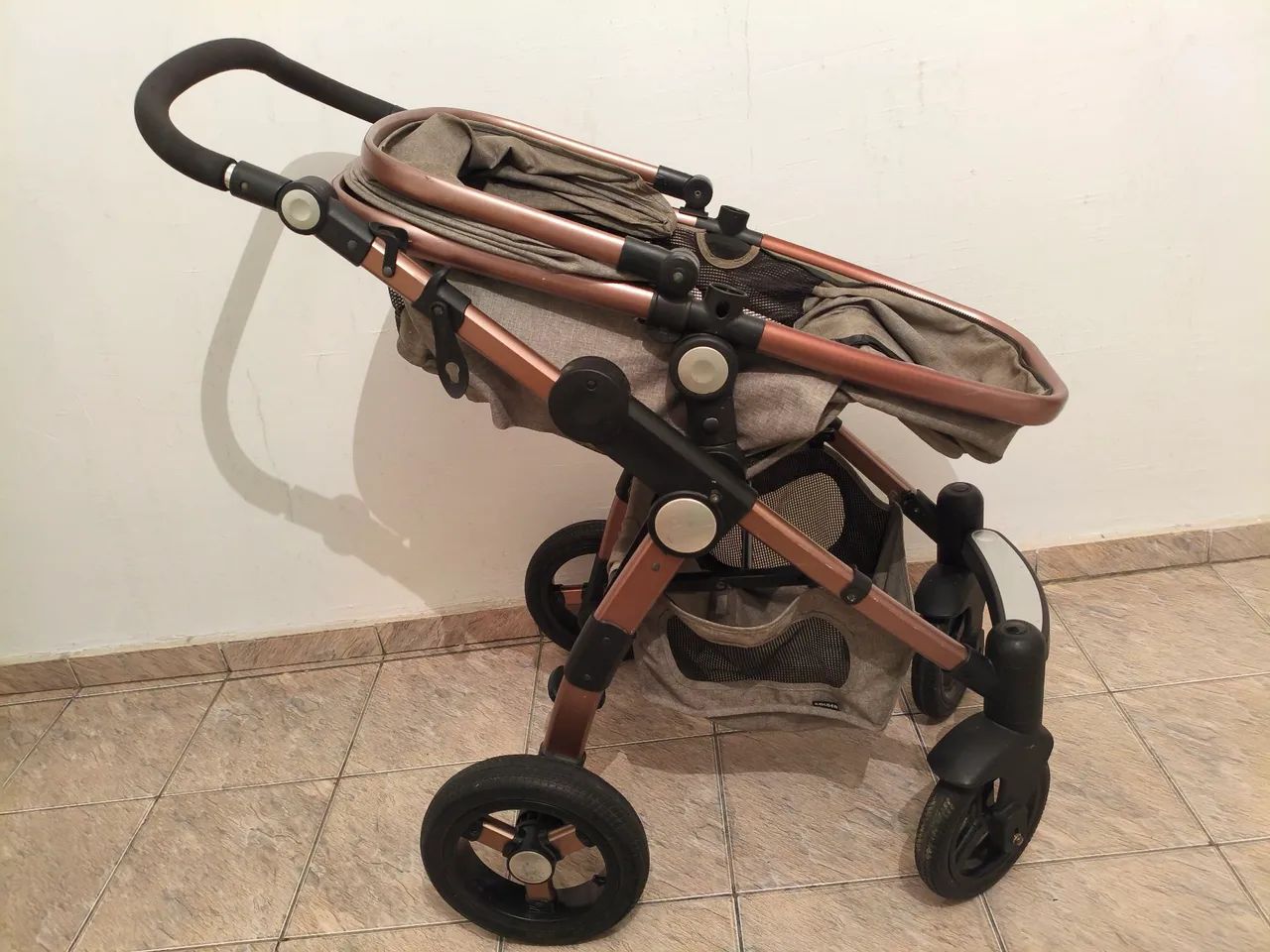 Carrinho de Bebê "Moisés" Baby Gold  - Foto 5