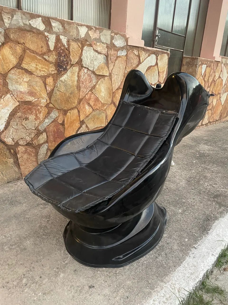 Lavatório preto para salão de beleza 